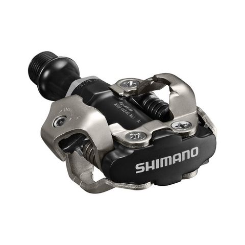 【SHIMANO】PD-M540 登山車踏板 黑色▼開放式卡座機械系統與輕量化設計，適合專業越野競賽騎乘者▼