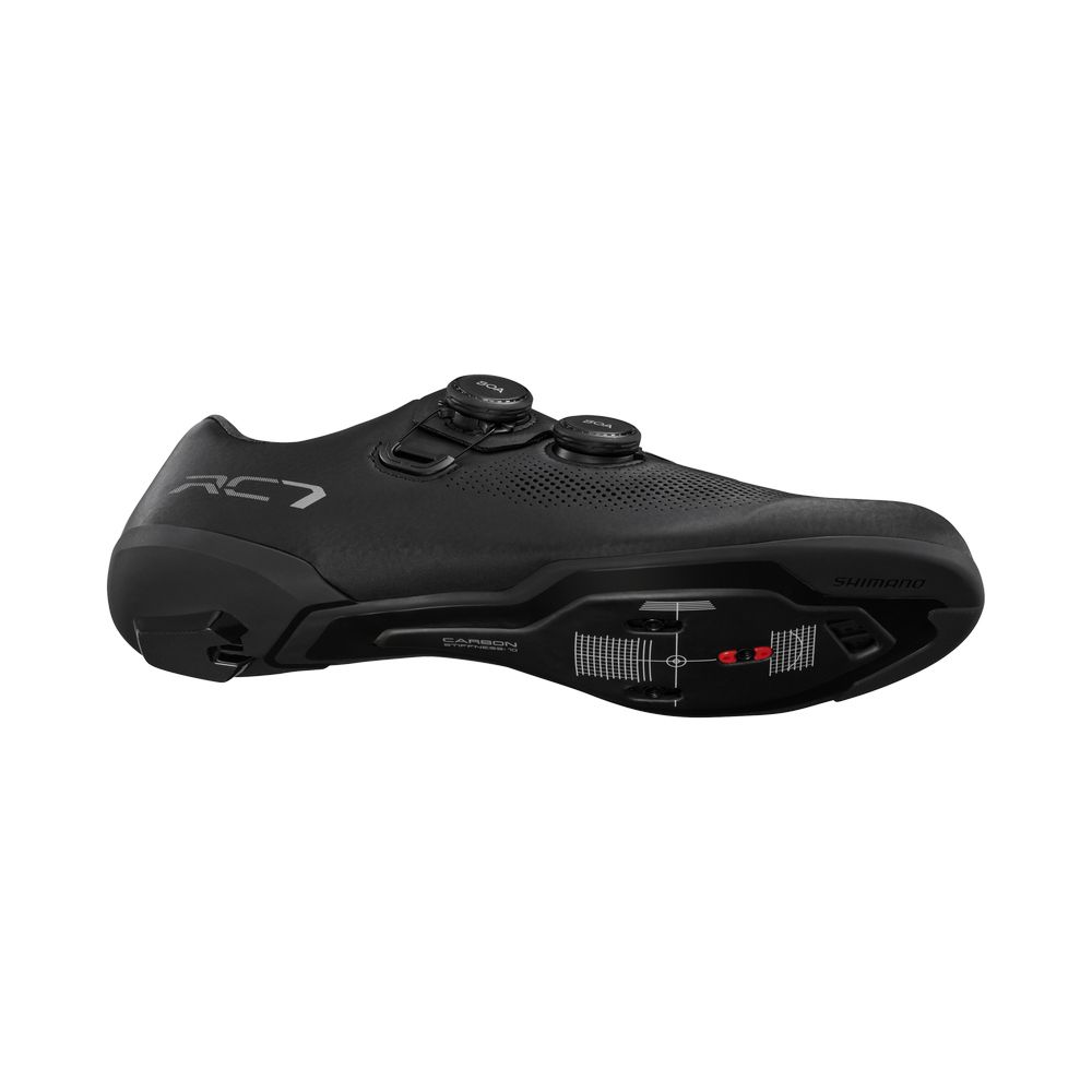 SHIMANO 禧瑪諾 RC703 公路車鞋 動力鞋楦 寬版 黑色