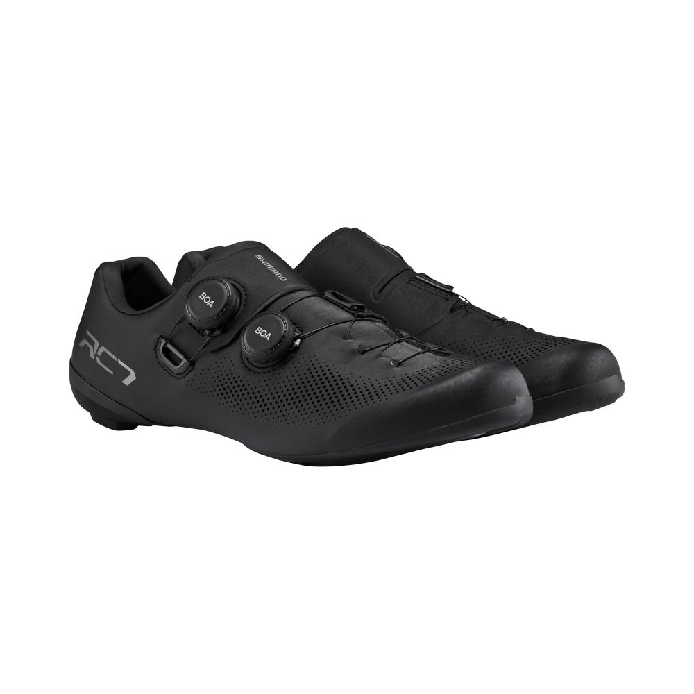 SHIMANO 禧瑪諾 RC703 公路車鞋 動力鞋楦 寬版 黑色