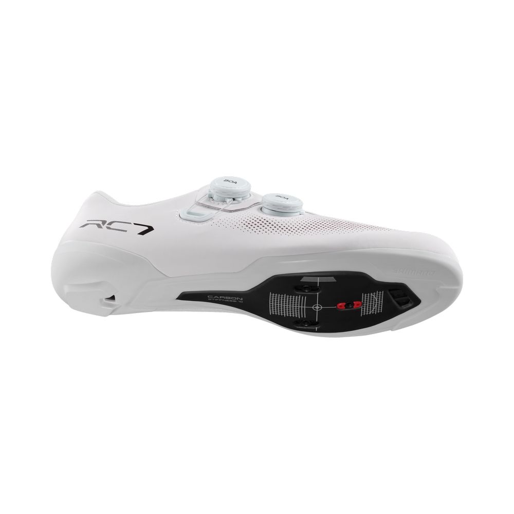 SHIMANO 禧瑪諾 RC703 公路車鞋 動力鞋楦 寬版 白色