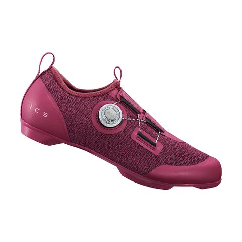 SHIMANO 禧瑪諾 IC501 飛輪車鞋 DYNALAST鞋楦 標準版 酒紅色