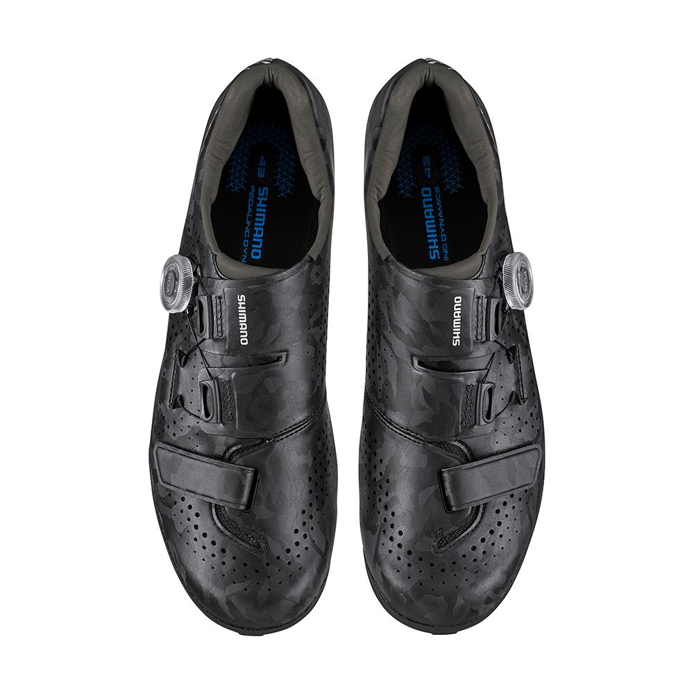 SHIMANO 禧瑪諾 RX600 登山車鞋 動力鞋楦 寬版 黑色