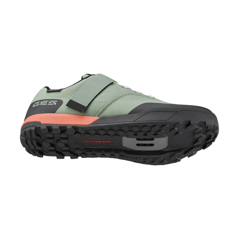 SHIMANO 禧瑪諾 GE500 登山車鞋 VOLUME TRAIL鞋楦 標準版 淺綠色