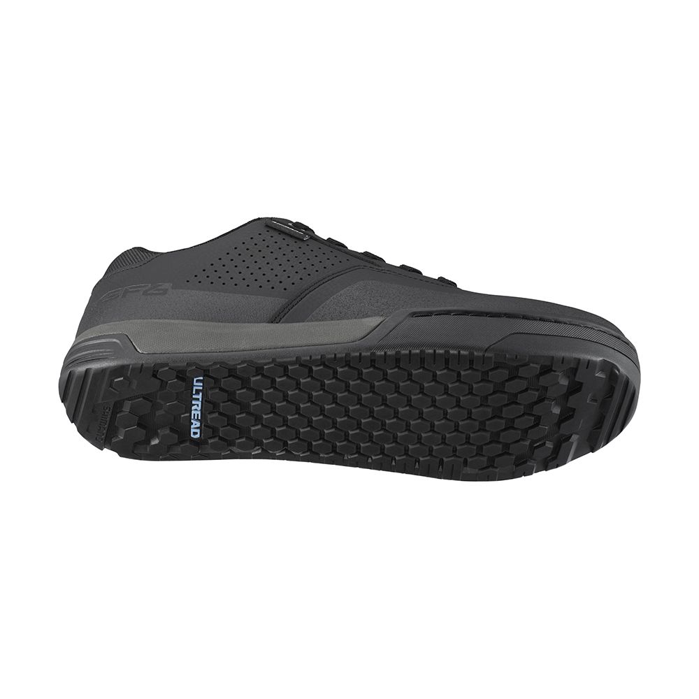SHIMANO 禧瑪諾 GF600 平底車鞋 VOLUME TRAIL鞋楦 標準款 黑色