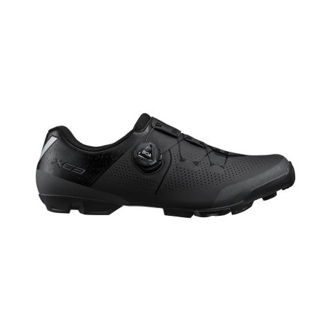 【SHIMANO】XC302 登山車鞋 動力鞋楦 寬版 黑色