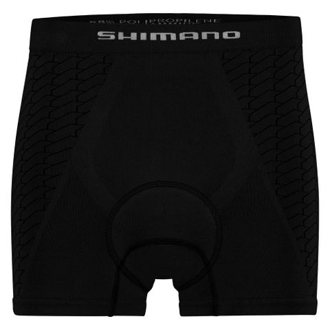 SHIMANO 禧瑪諾 VERTEX 男款內搭褲 黑色