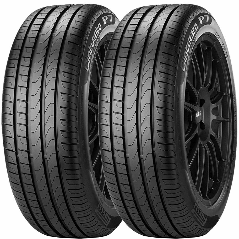 PIRELLI 倍耐力 Cinturato P7 RF MOE賓士/BMW雙認證失壓續跑胎/輪胎 二入組225/55/17(安托華)