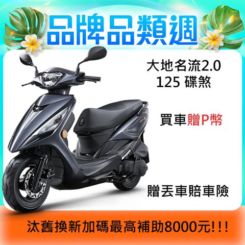 KYMCO 光陽 大地名流2.0 125 碟煞 2025