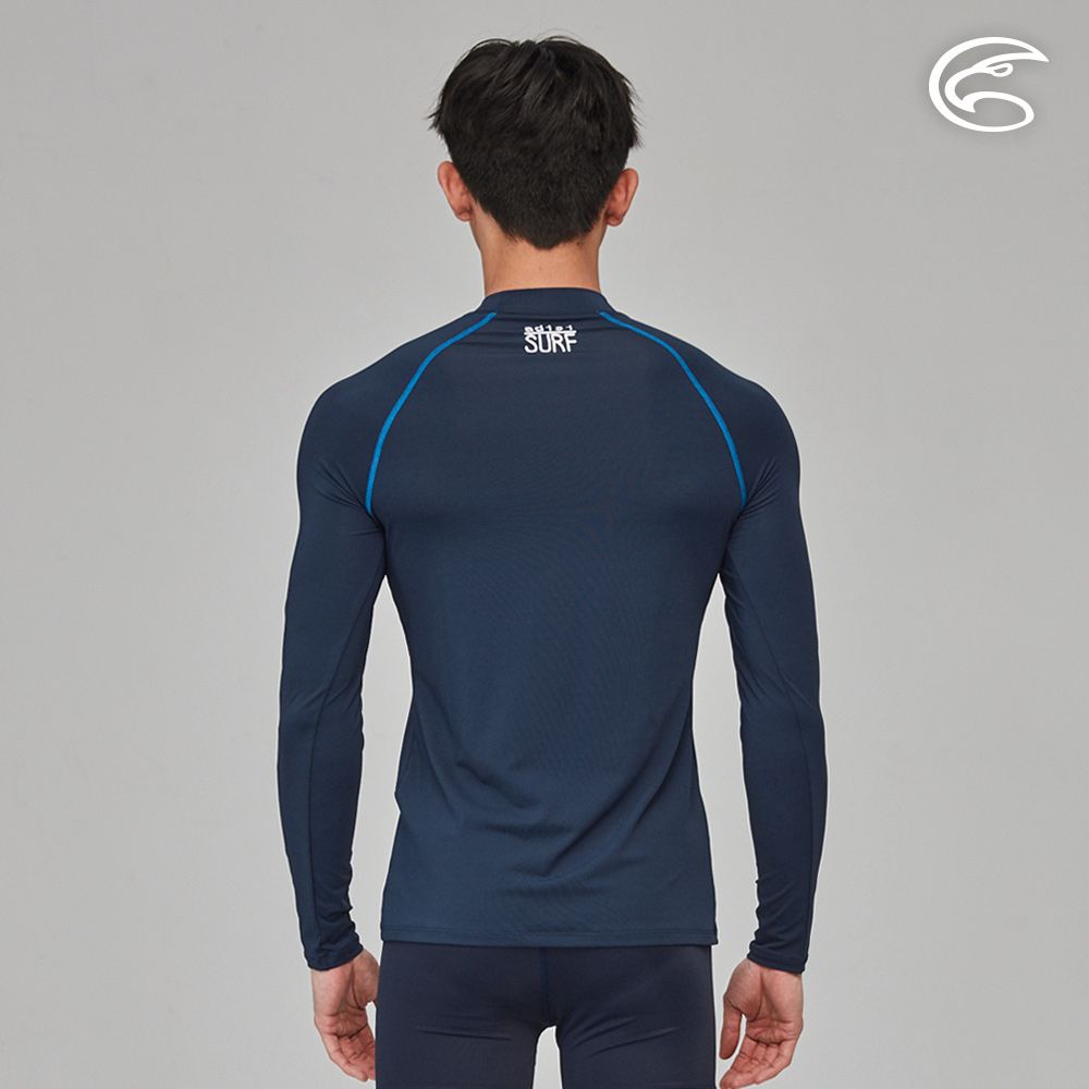 ADISI  男抗UV防磨防曬長袖上衣AR2313062 (S-2XL) 丈青藍