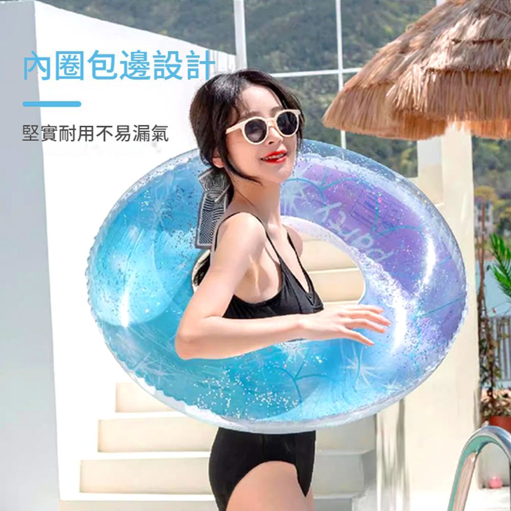 HADER 兒童/成人 加厚充氣游泳圈 游泳腋下圈 兒童游泳浮力圈 游泳訓練安全救生圈