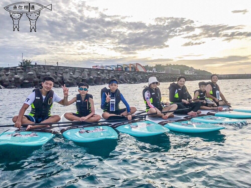  小琉球魚你相遇SUP 立槳2人1板