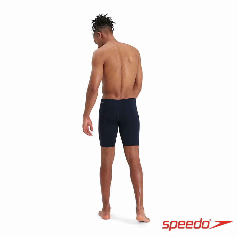 SPEEDO  男 運動及膝泳褲 Eco Endurance+ 海軍藍