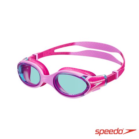 SPEEDO 兒童運動泳鏡 Biofuse 2.0 電光粉/藍