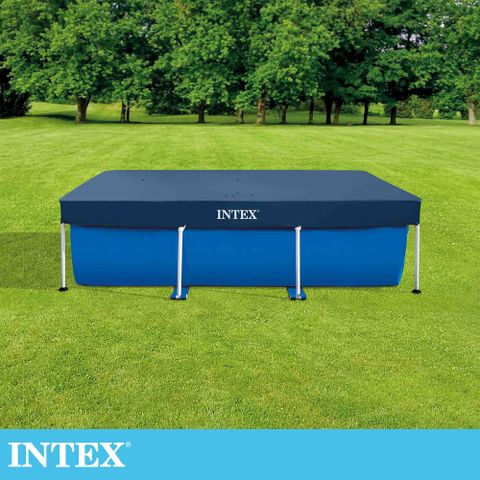 【INTEX】長方形泳池覆蓋布300x200cm (28038)