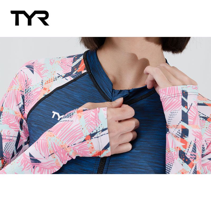 TYR 連身中叉三角泳衣 5252481