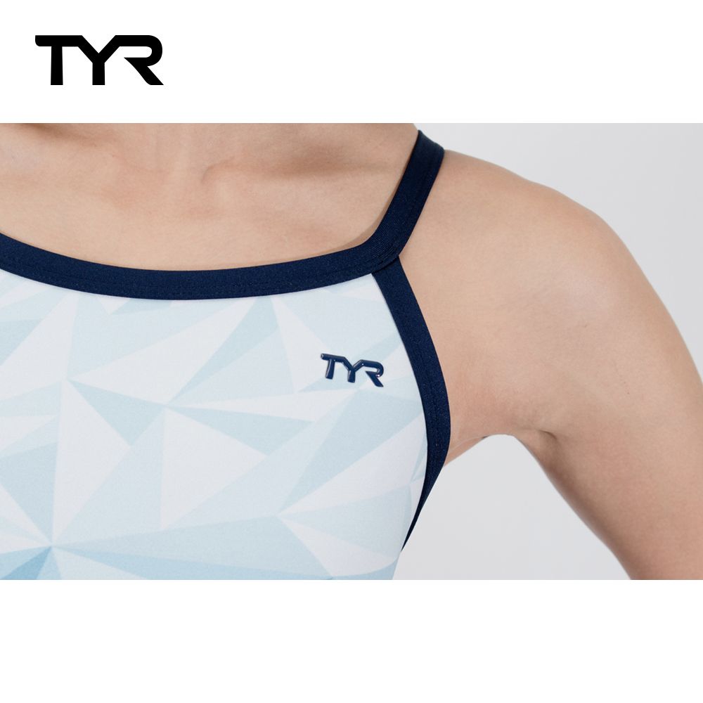 TYR 連身高叉三角泳衣 5252492