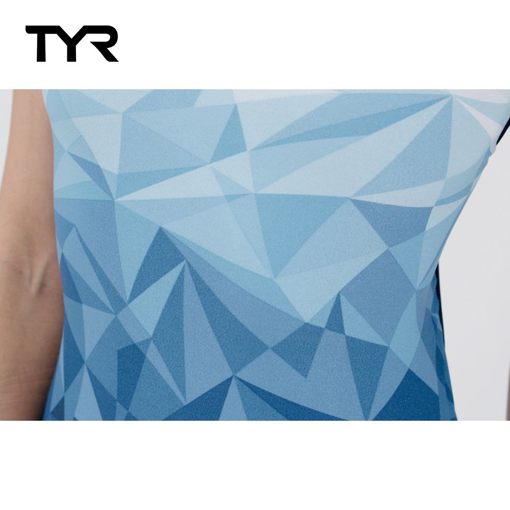 TYR 連身高叉三角泳衣 5252492