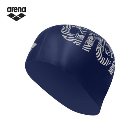 【arena】矽膠泳帽 大尺碼設計 ASS3602 藍色款
