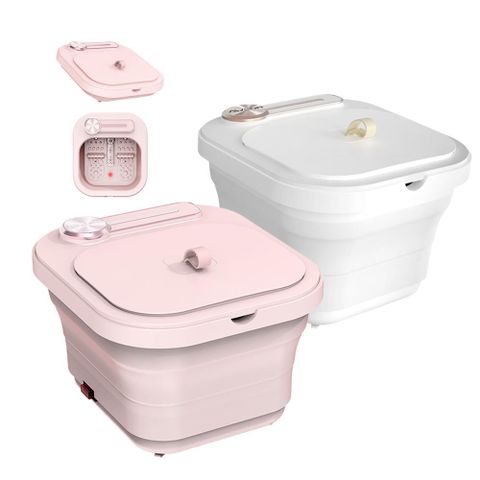 【日本AWSON歐森】PTC陶瓷加熱摺疊泡腳機/足浴機(AFM-332)任選+沐薑泡腳包*2包