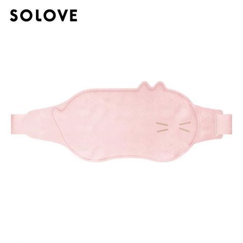 SOLOVE 石墨烯貓咪暖宮腰帶R9