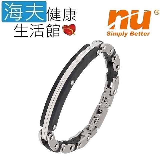  【南紡購物中心】 【海夫健康生活館】恩悠數位 NU 能量純鈦手鍊-1a 女款(9HPH0280101)