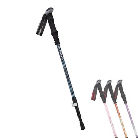GetSport ATUNAS直把鋁合金三節快調避震登山杖135/62cm