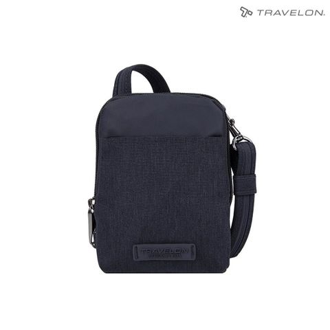 GetSport 【南紡購物中心】 Travelon METRO隨身斜背包(TL-43417)(美國防盜包/RFID防竊取/小方包/扁包/都會/休閒)【運動休閒館】