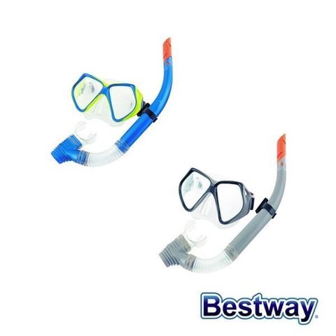 BESTWAY 【南紡購物中心】 海洋廣角浮潛蛙鏡 24003 隨機出貨