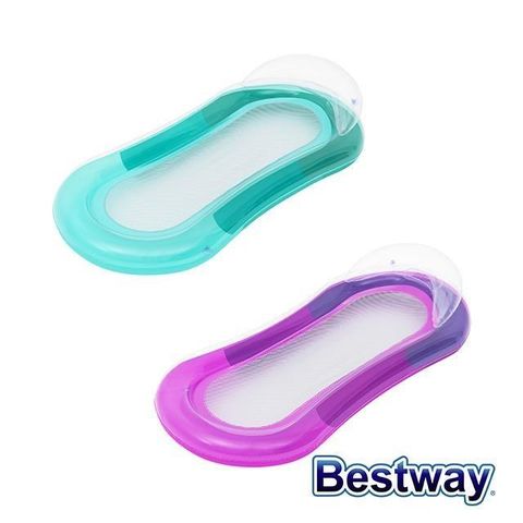 BESTWAY 【南紡購物中心】 日光浴水上充氣漂浮床 顏色隨機