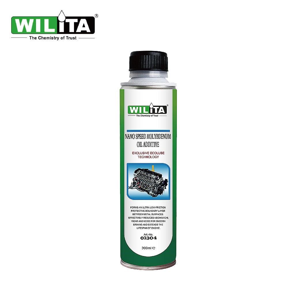WILITA 威力特 抗磨修補引擎機油精(德國 OMC2液態有機鉬) 300ML