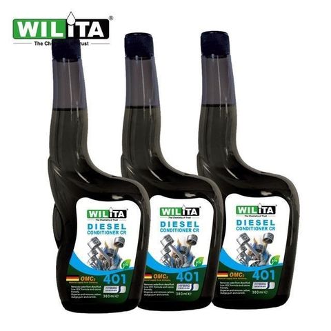 WILITA 威力特 德國OMC2奈米全效引擎還原改質劑3入(柴油車)380ml