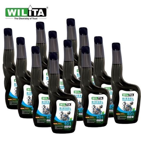 WILITA 威力特 德國OMC2奈米全效引擎還原改質劑12入(柴油車)380ml