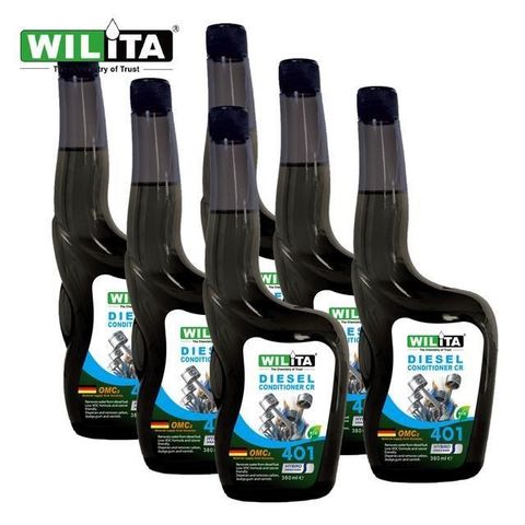 WILITA 威力特 德國OMC2奈米全效引擎還原改質劑6入(柴油車)380ml