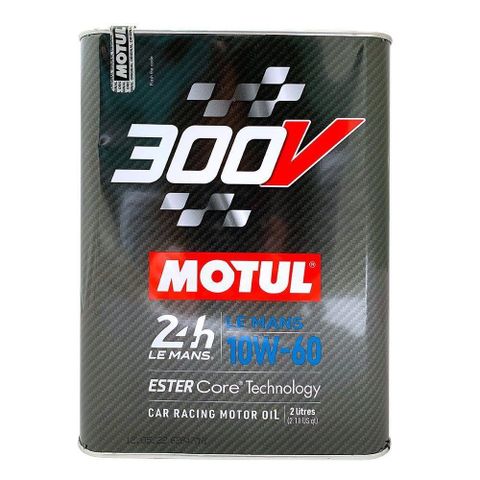 MOTUL 【南紡購物中心】  300V LEMANS 10W60 全合成酯類機油