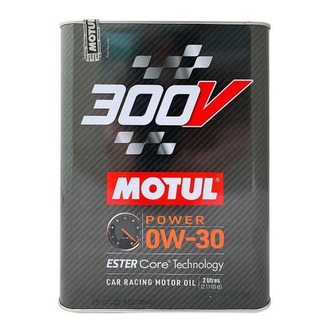 MOTUL 【南紡購物中心】  300V POWER 0W30 全合成酯類機油