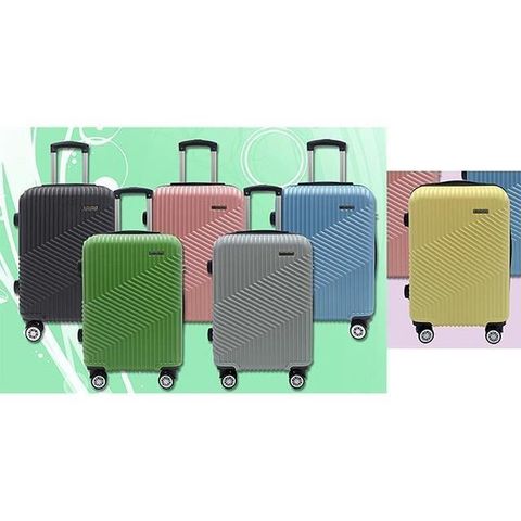 POLO 28吋行李箱密鎖硬殼箱無加大360度飛機輪耐摔耐磨損檢測通過箱體鋁合金桿