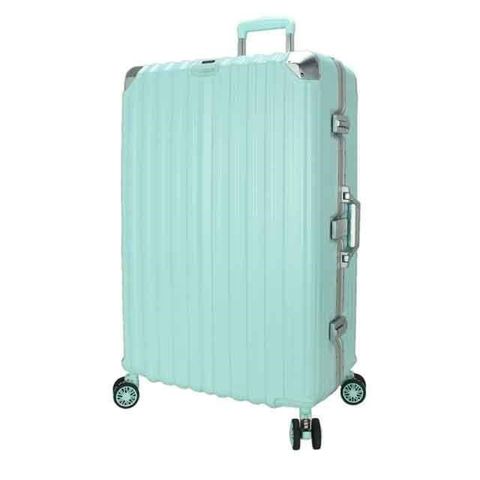 Eason 29寸旅行防盜鋁框防刮PC杯架海關鎖硬殼箱360度旋轉耐摔撞鋁合金拉桿