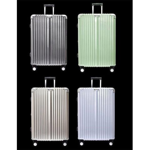 LEAD 20吋行李箱固定海密鎖硬殼360度旋轉避震杯架電源盒耐摔磨損檢測