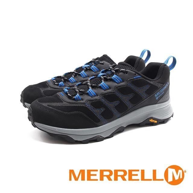 Merrell 【南紡購物中心】 (男)MOAB SPEED XTR GTX防水登山健行鞋 男鞋-黑藍