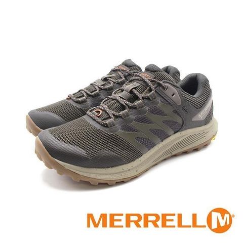 Merrell 【南紡購物中心】 (男)NOVA 3 GORE-TEX防水輕量越野健行鞋 男鞋-墨綠色