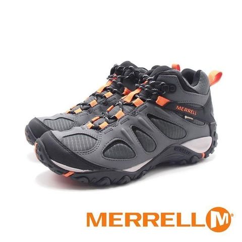 Merrell (男)YOKOTA 2 SPORT GTX戶外避震中筒健行鞋 男鞋-灰橘