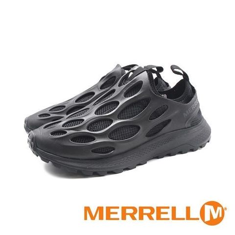 Merrell 【南紡購物中心】 (男)Hydro Runner戶外透氣洞洞異形鞋 男鞋-黑