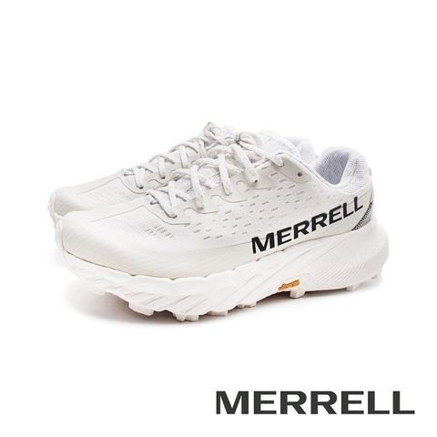 Merrell (男)AGILITY PEAK 5輕量戶外越野慢跑運動鞋 男鞋-白色