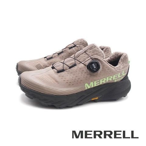 Merrell (男)AGILITY PEAK 5 BOA GTX輕量戶外防水運動鞋 男鞋-淺咖色