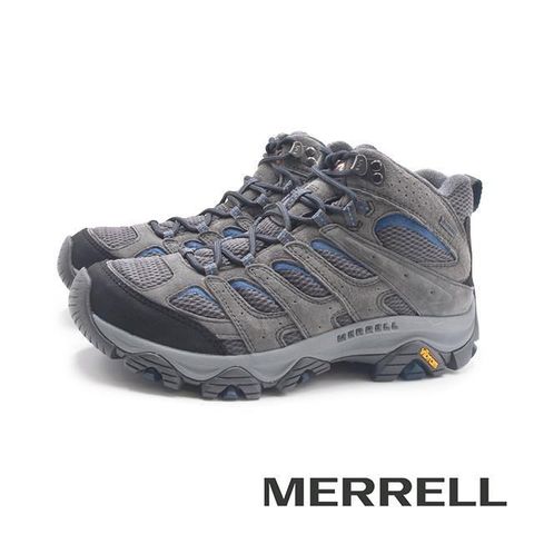 Merrell 邁樂 (男)MOAB 3 MID GORE-TEX 中筒防水登山鞋 男鞋-深灰藍