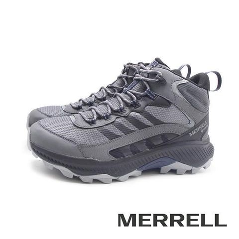 MERRELL(男)SPEED STRIKE 2 MID GTX中筒防水登山健行鞋 男鞋-鐵灰色