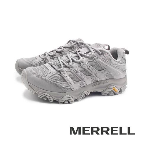 MERRELL(男)MOAB 3經典登山健行鞋 男鞋-淺灰色