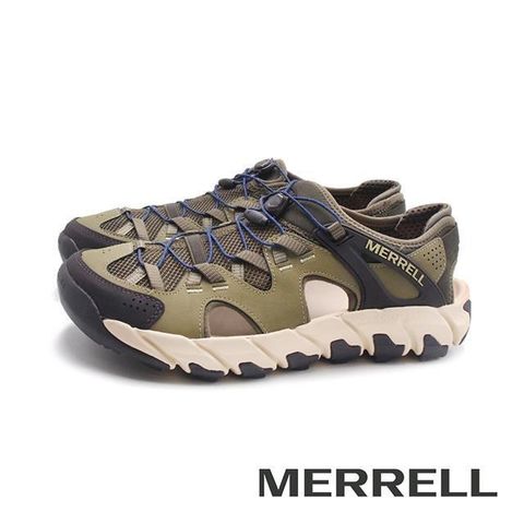 MERRELL(男)MAIPO EXPLORER SIEVE 水陸沙灘休閒鞋 男鞋-橄欖綠色