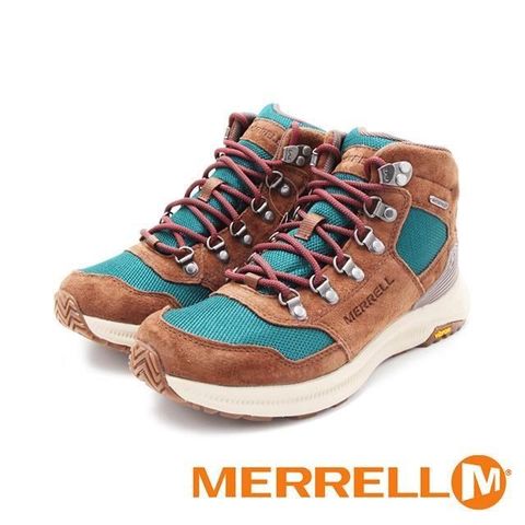 【南紡購物中心】 MERRELL(女)Ontario 85 Mesh WP 郊山健行中筒鞋 女鞋 -咖