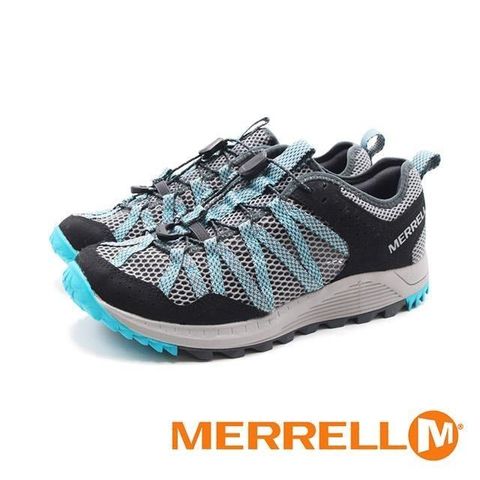 【南紡購物中心】 MERRELL(女)WILDWOOD AEROSPORT 水陸兩棲運動鞋 女鞋-灰藍